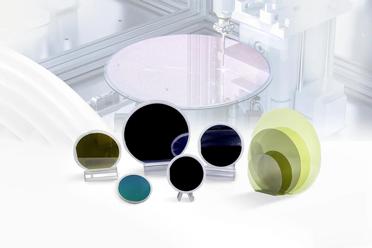 Lapping film material application